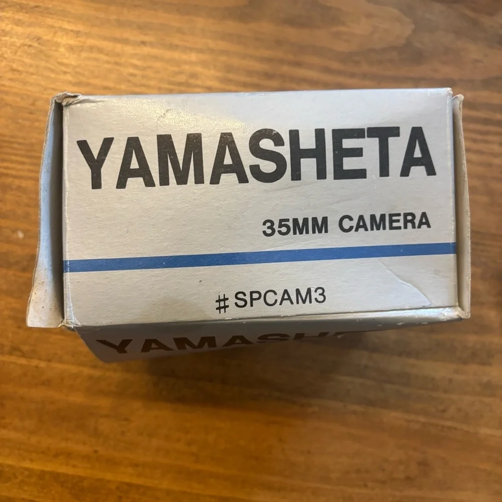 Yamasheta Black 35mm Optical Lens Manual Focus Photo Film Camera Not Tested
